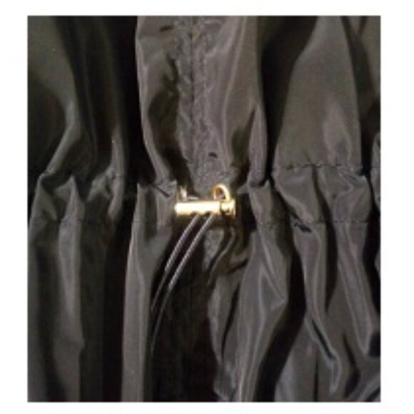 Cavalini Women's Lightweight Windbreaker   Navy Blue   Size Medium - Picture 9 of 13